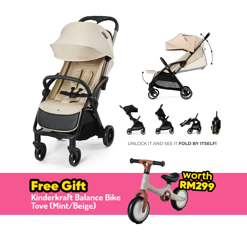 Kinderkraft Apino Baby Stroller + FREE GIFT